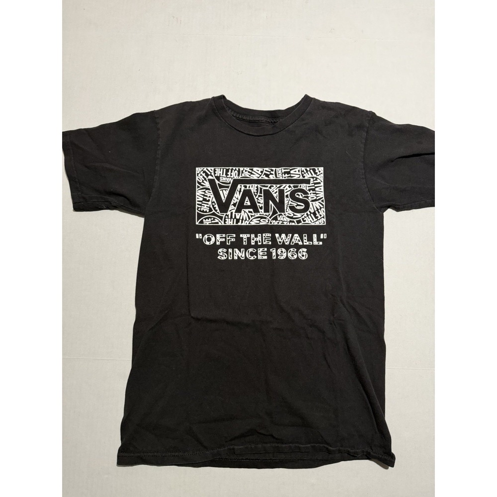 Vans 'Off The Wall' black Sk8 tee, men's Small T-shirt